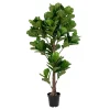 Clearance Boliginteriør BOLIGINTERIØR VIOLINFIGEN KUNSTIG PLANTE 190 CM