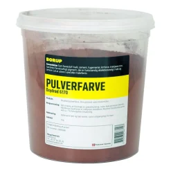 New Borup 6170 OXYDFARVE 1 KG RØD