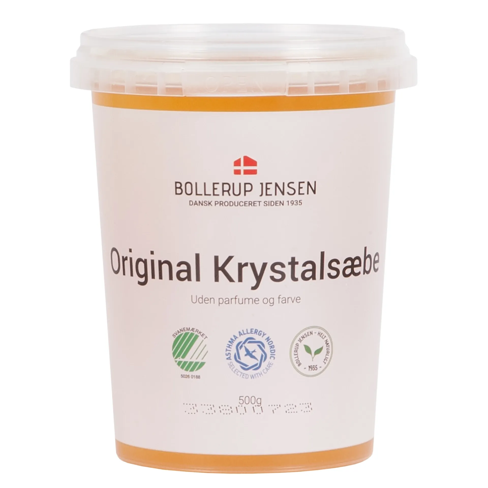 Clearance Borup FAST BRUN SÆBE 0,5 KG