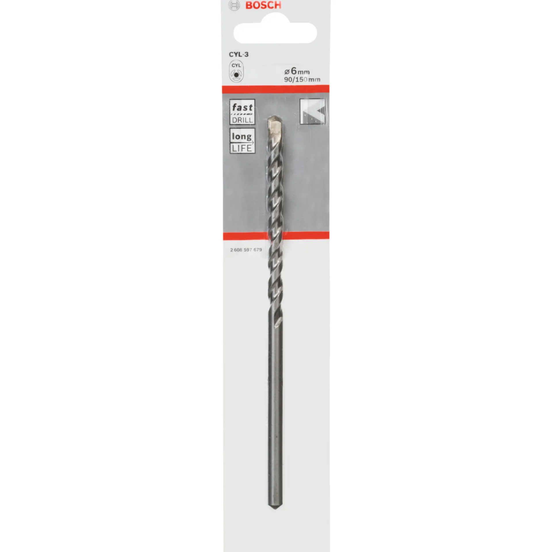 New Bosch 2608597679 BETONBOR 6X90/150 MM 5