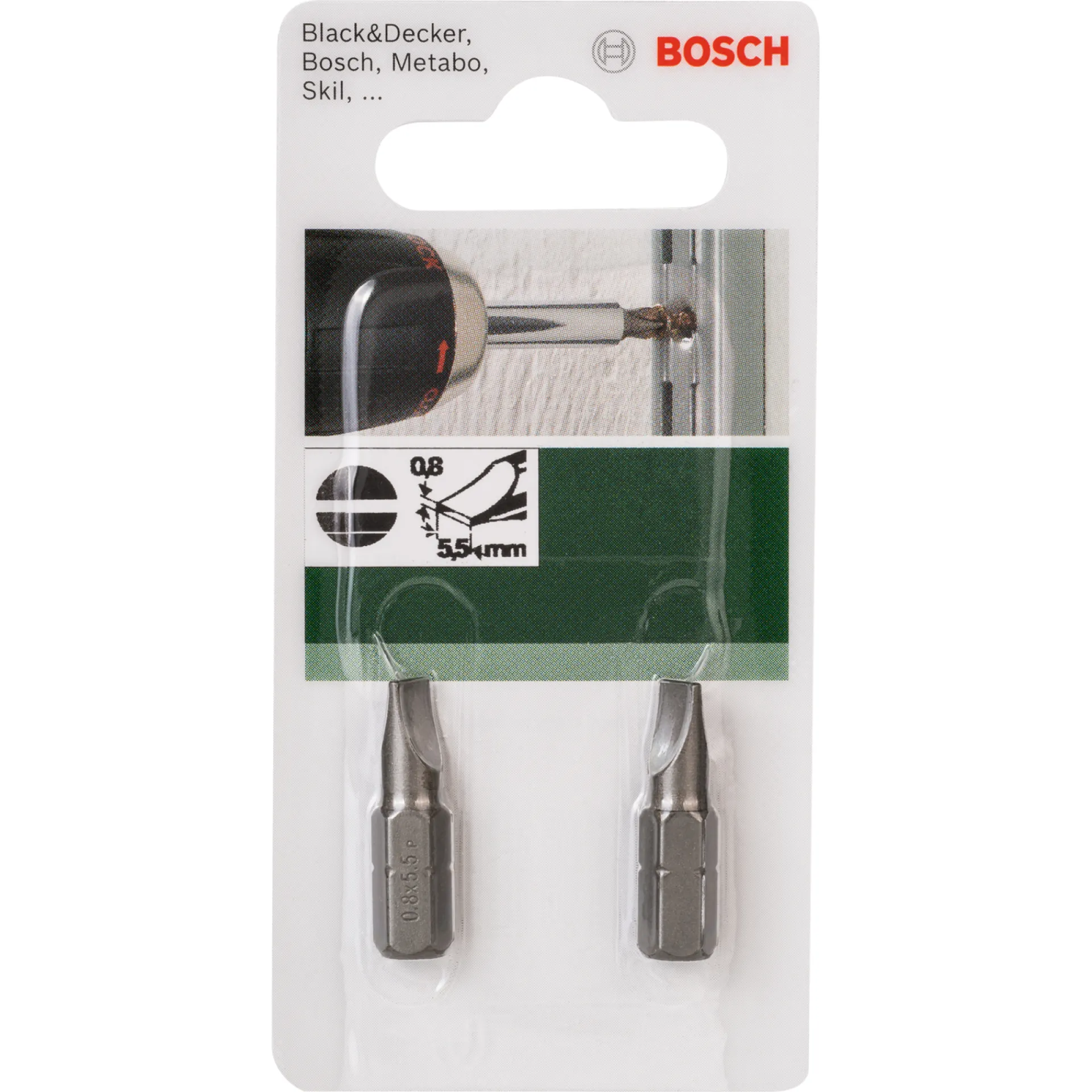 Clearance Bosch 2609255909 BITS LIGE KÆRV 5