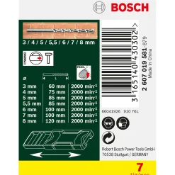 Clearance Bosch 2607019581 MURBORSÆT 7 DELE