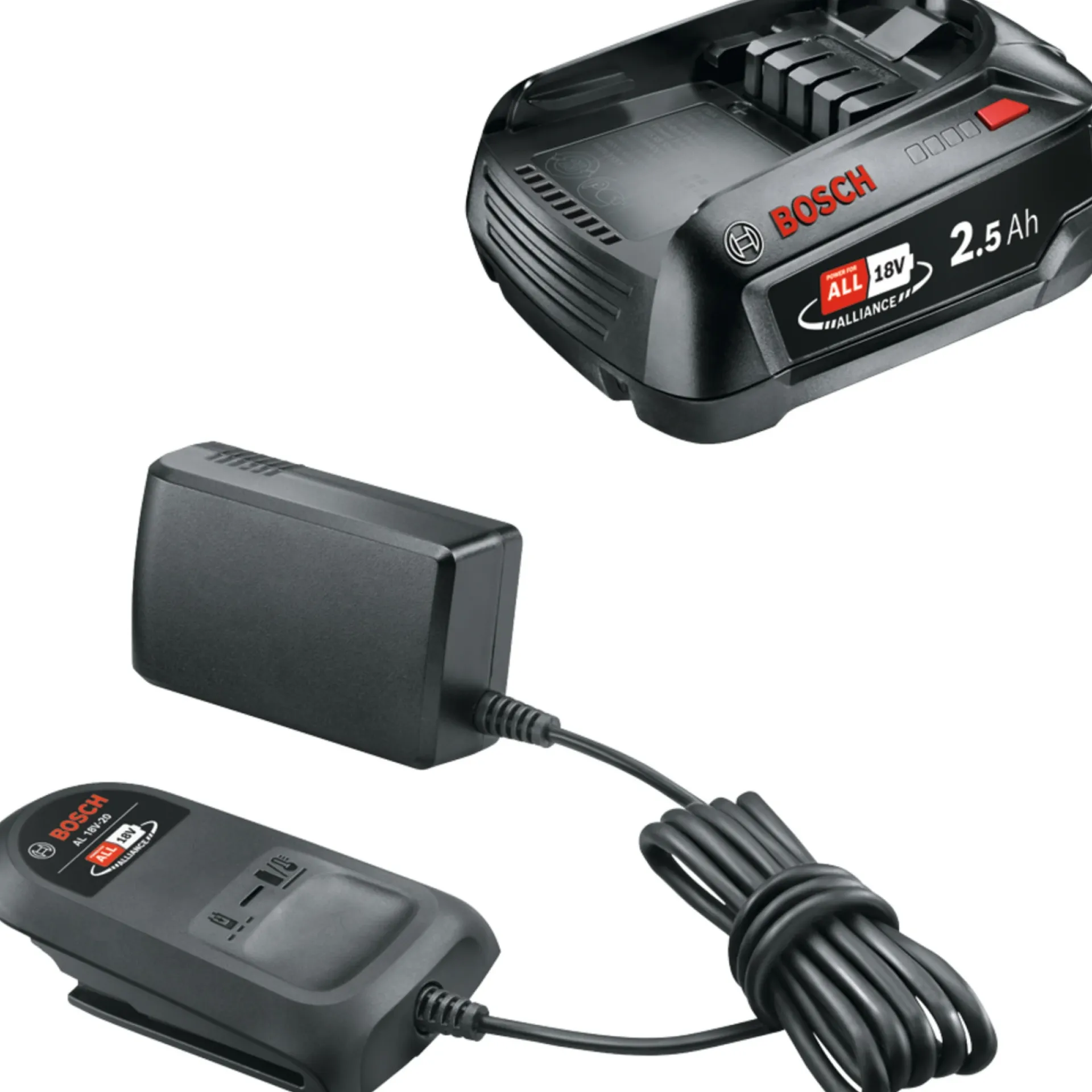 Clearance Bosch 1600A02625 BATTERISÆT 18V 2,5 AH