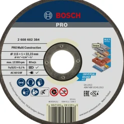 Best Bosch ACS 60 V BF SKÆRESKIVE 115MM 1 STK