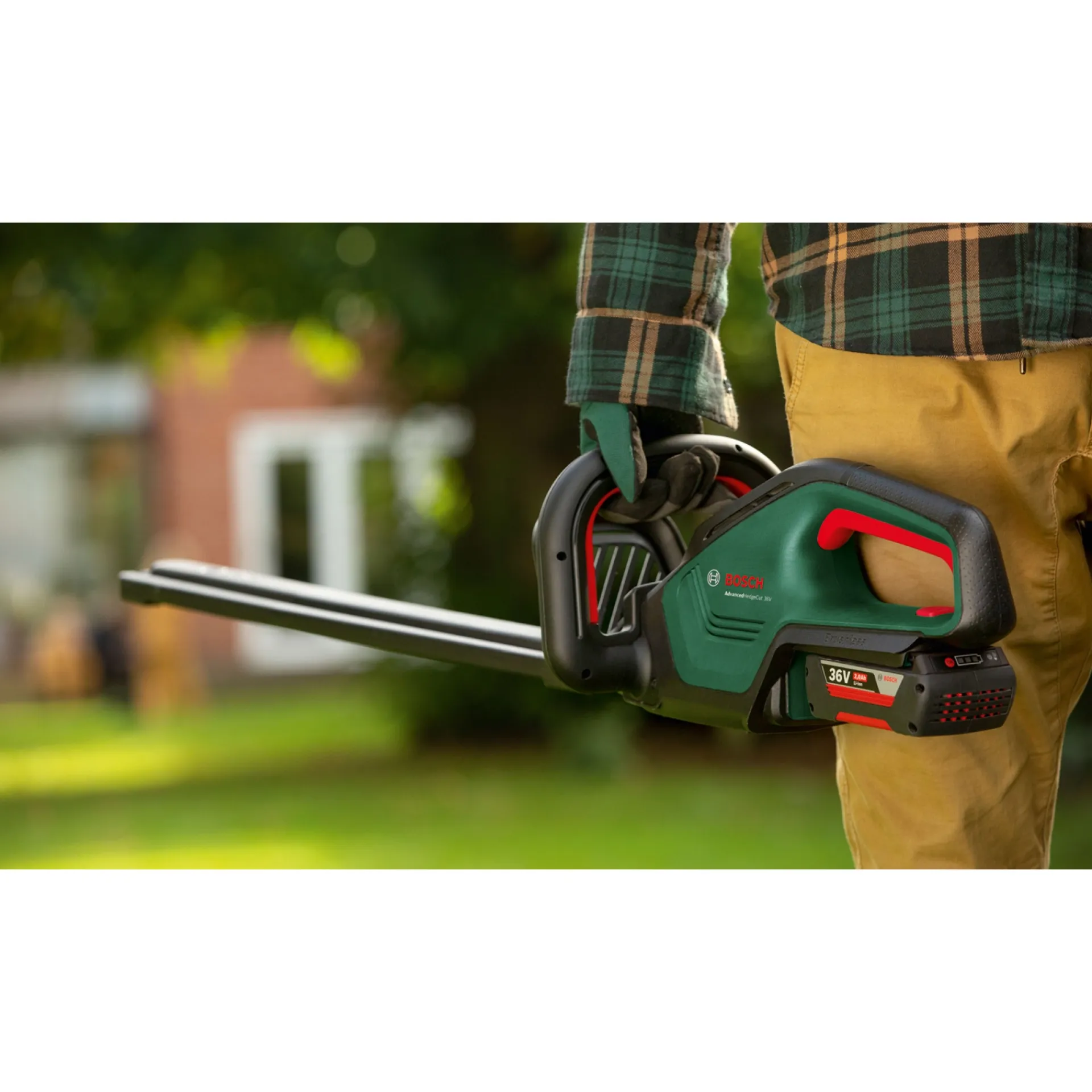 New Bosch ADVANCED HÆKKEKLIPPER 65,0 CM MED BATTERI OG LADER