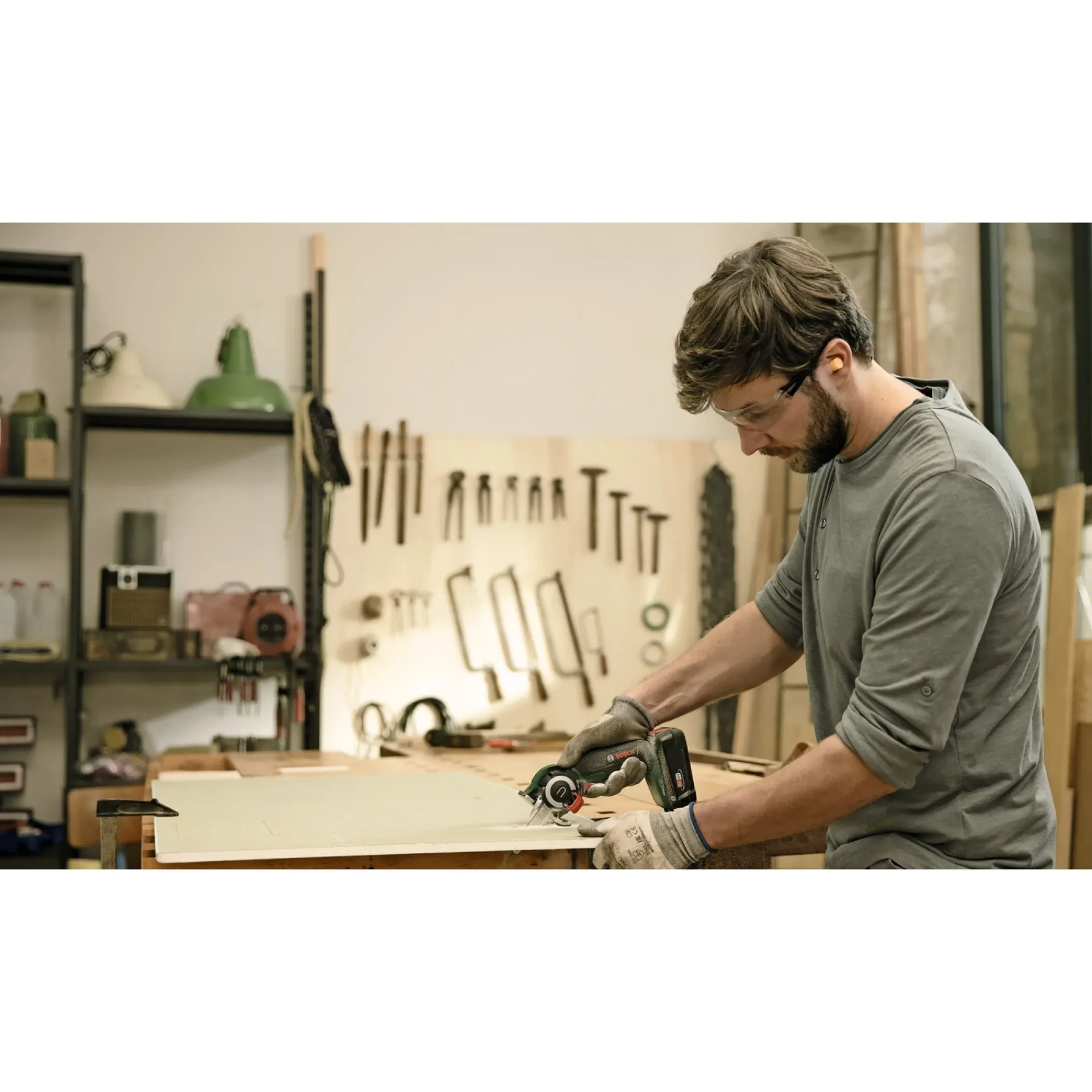 Outlet Bosch ADVANCEDCUT 18 MULTISAV AKKU 18,0 V UDEN BATTERI OG LADER