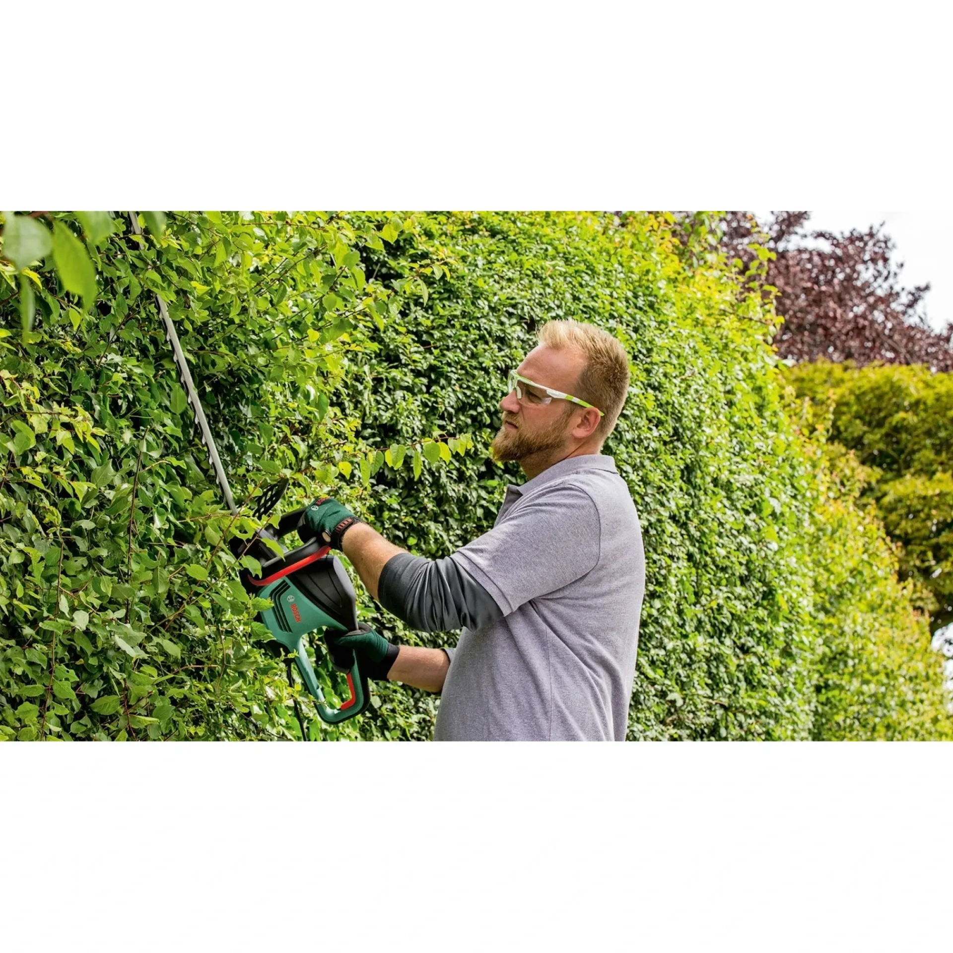 Best Bosch EASY HÆKKEKLIPPER 44,0 CM UDEN BATTERI OG LADER