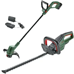 Sale Bosch GRÆSTRIMMER/HÆKKEKLIPPER/BATTERISÆT