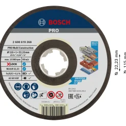 Sale Bosch MULTICONSTRUCTION XL SKÆRESKIVE 115MM 1 STK