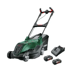 Clearance Bosch PLÆNEKLIPPER AKKU 36,0 V MED BATTERI OG LADER