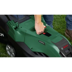 Clearance Bosch PLÆNEKLIPPER AKKU 36,0 V MED BATTERI OG LADER