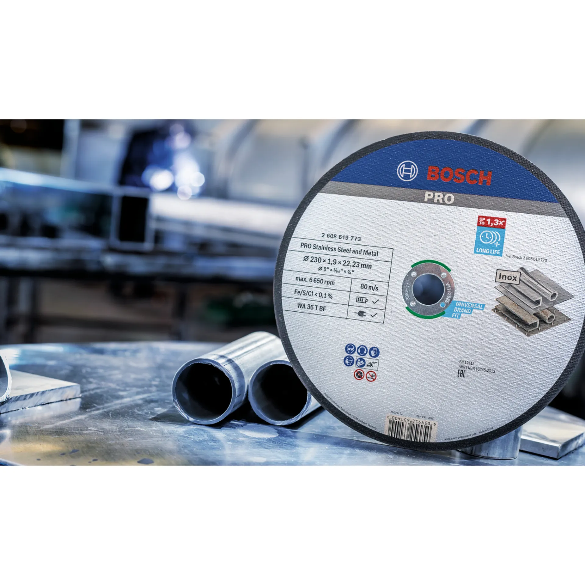 Clearance Bosch PRO EXP INOX, 1,9MM SKÆRESKIVE 230MM 1 STK