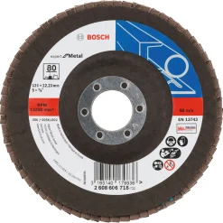 Hot Bosch PRO SKRÅ Ø125MM SLIBERONDEL 80 1 STK