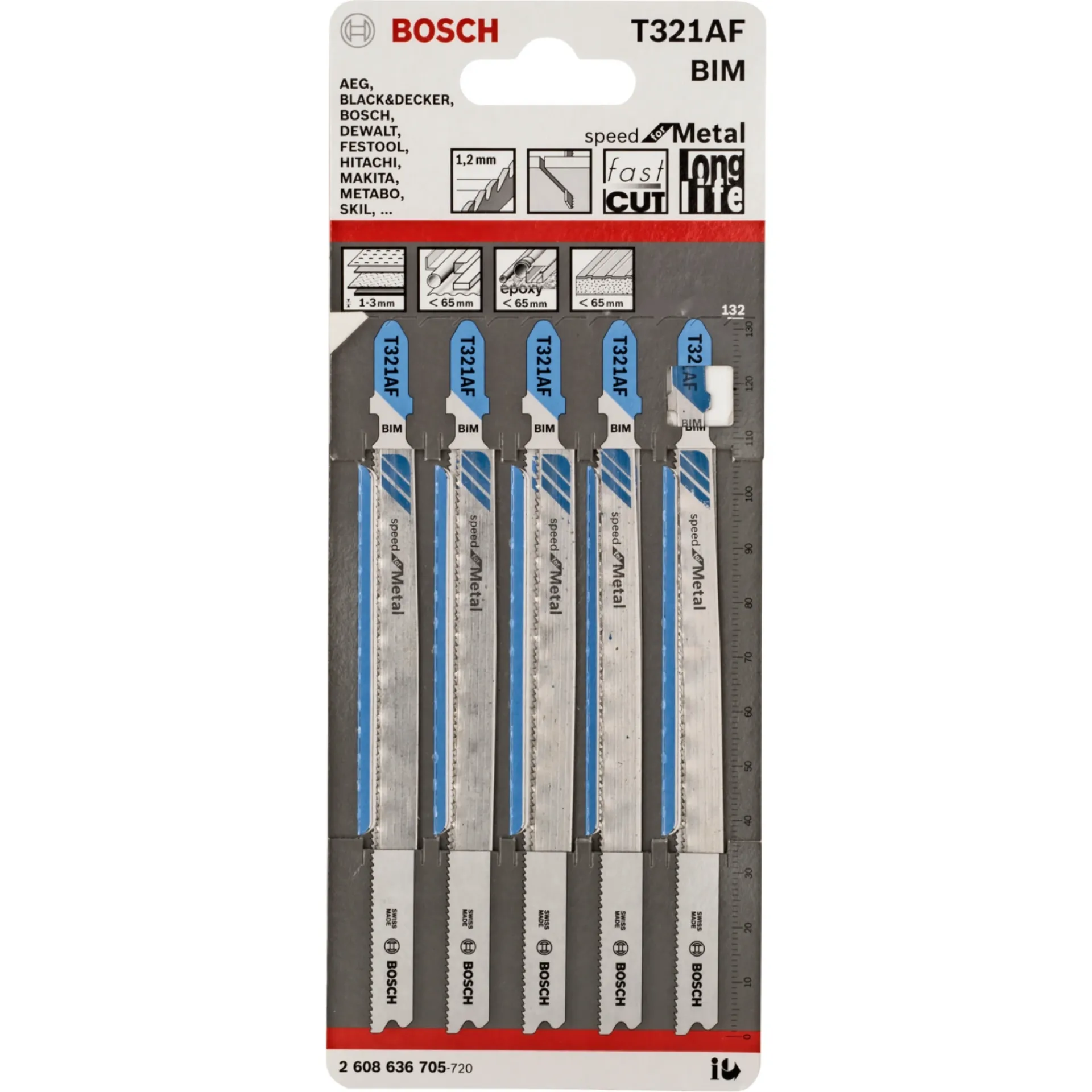Clearance Bosch PRO STIKSAVSKLINGE 5 STK