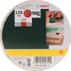 Bosch PROMOLINE EXC SLIBERONDEL Ø125 MM K120 25 STK