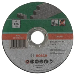 Hot Bosch TILBEHØR STEN LIGE SKÆRESKIVE 125MM 1 STK