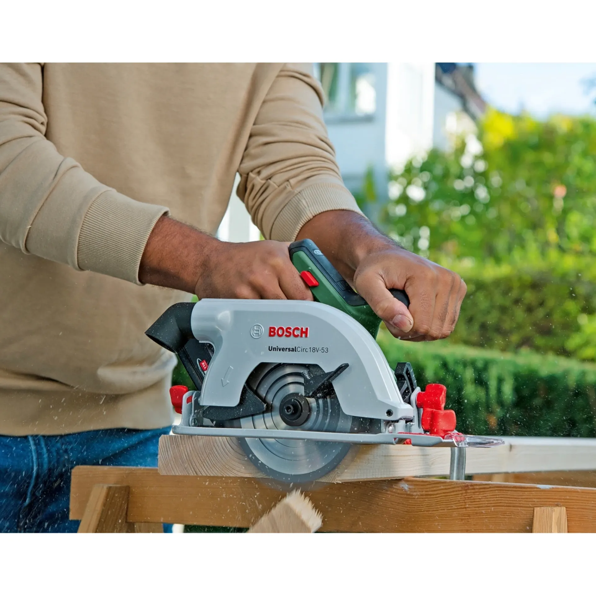 Online Bosch UNIVERSAL UNIVERSALCIRC 18V-53 RUNDSAV AKKU 18,0 V UDEN BATTERI OG LADER