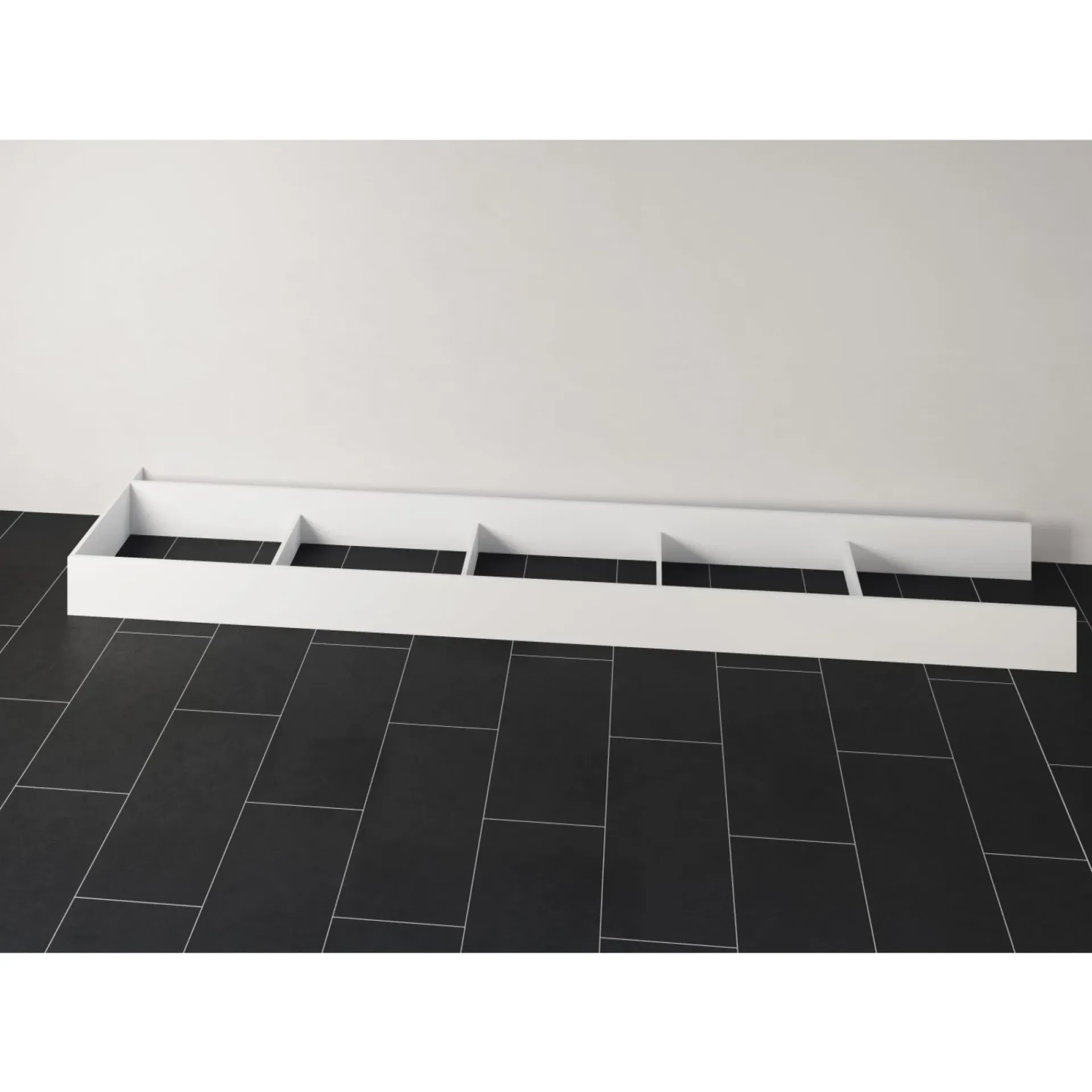 Outlet Build by Modulia ALFA HVID SOKKELSÆT 248 X 53 CM
