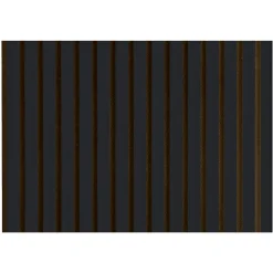 Outlet By Venø BY VENØ SVANEMÆRKET AKUSTIK-LINOLEUMSPANEL SORT 23 X 600 X 2400 MM
