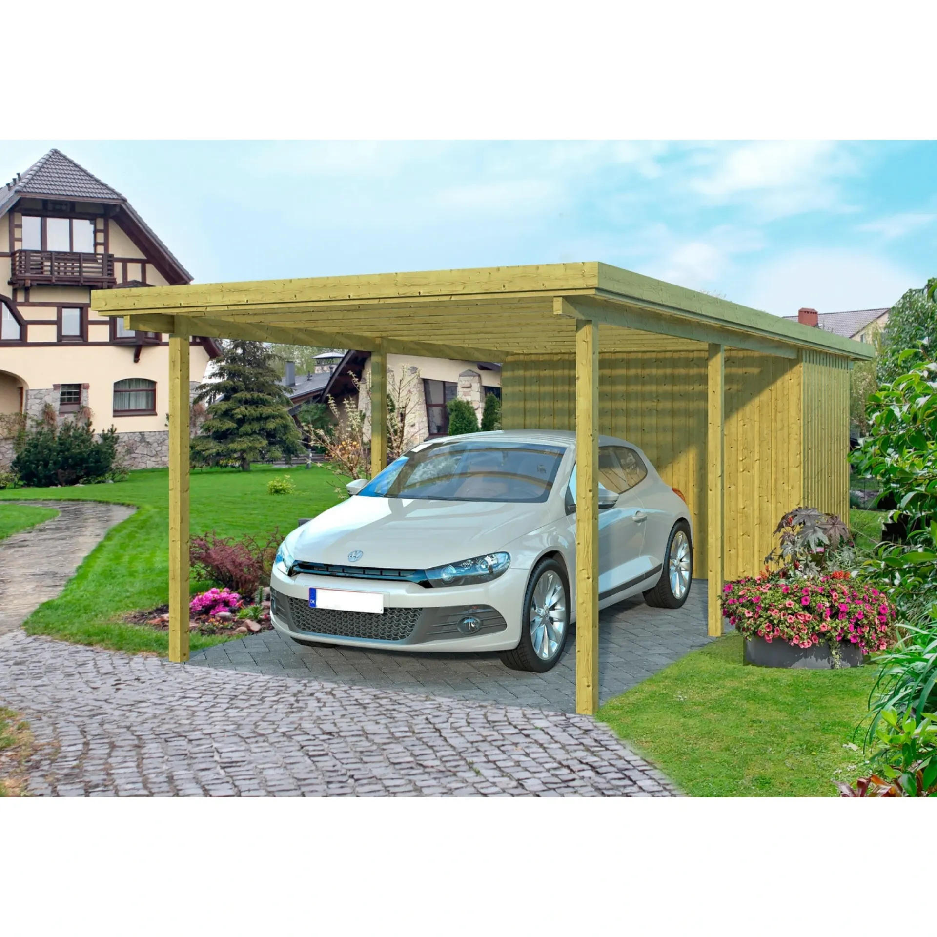 Clearance BYG-SELV LYNGE 1.1 CARPORT 25 M2
