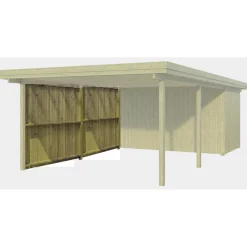 Hot BYG-SELV LYNGE 1.6 INKL. BEKLÆDNING CARPORT 33 M2