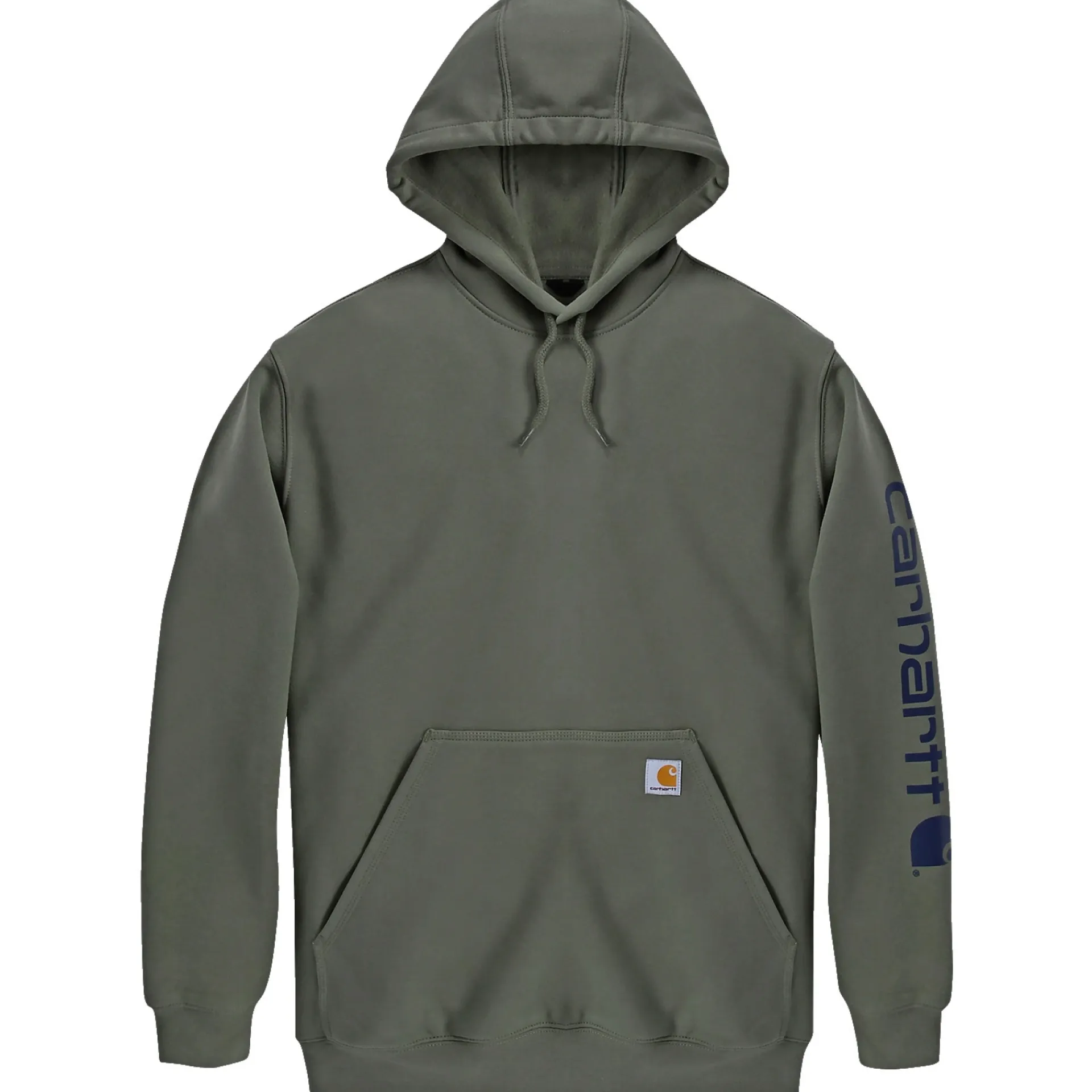 Online Carhartt LOOSE FIT MIDWEIGHT LOGO SLEEVE GRAPHIC SWEATSHIRT HÆTTETRØJE XL GRØN