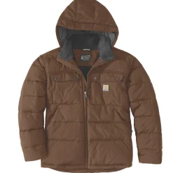Hot Carhartt MONTANA LOOSE FIT INSULATED JACKET VINTERJAKKE L RED DUCK