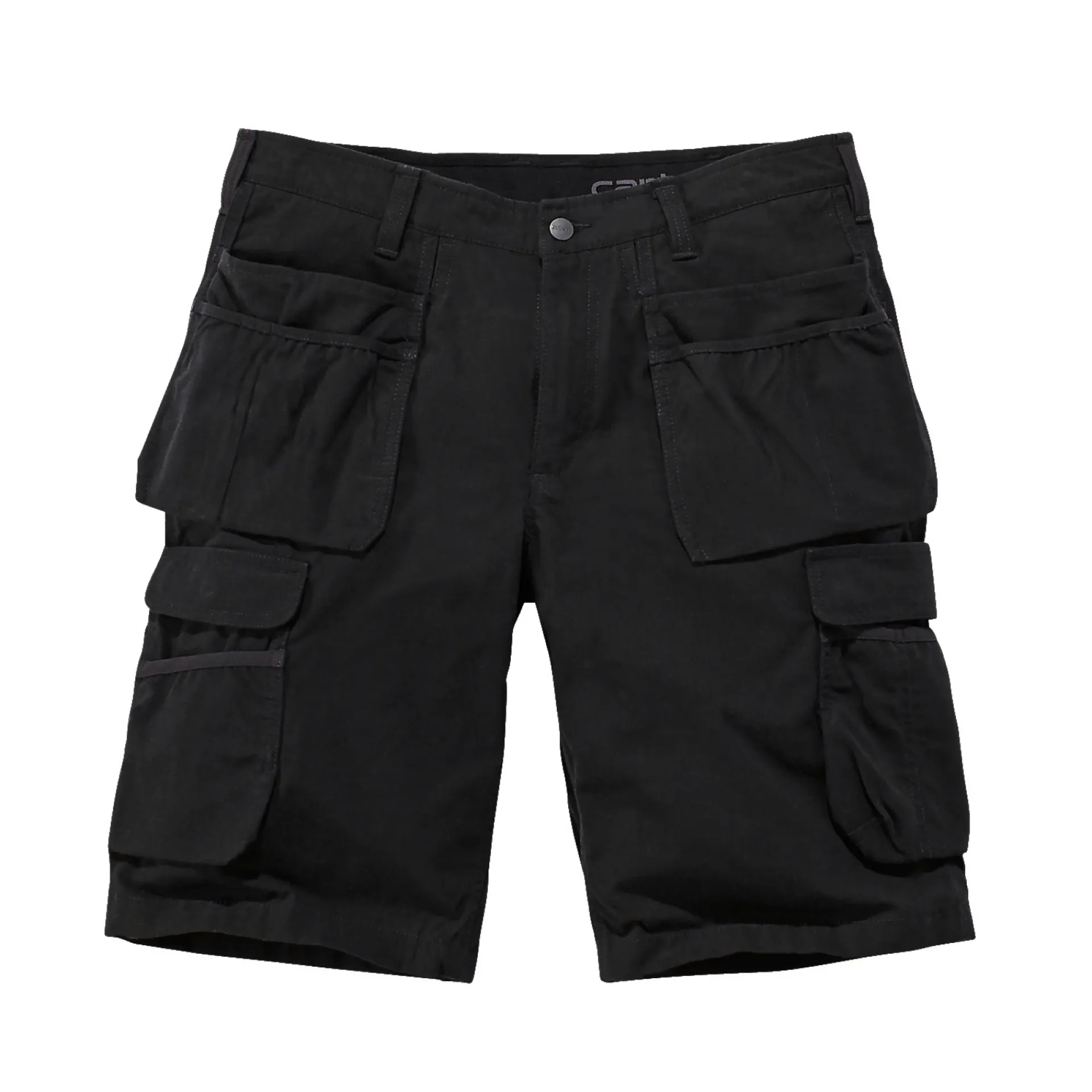 New Carhartt RELAXED 12" STEEL RUGGED FLEX™ RIPSTOP CARGO SHORT SHORTS W34 SORT