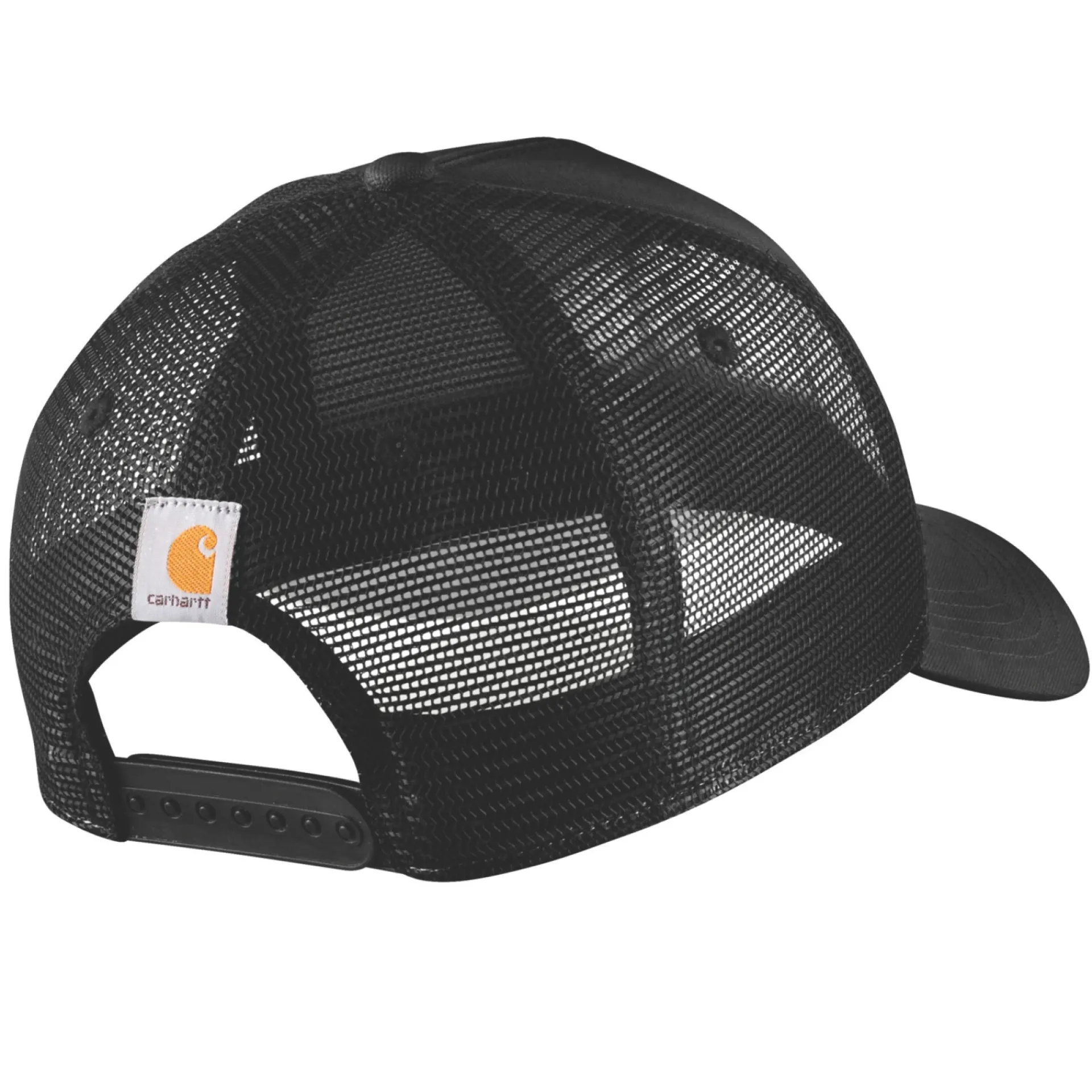 Clearance Carhartt TWILL MESH-BACK SCRIPT PATCH CAP KASKET SORT OFA