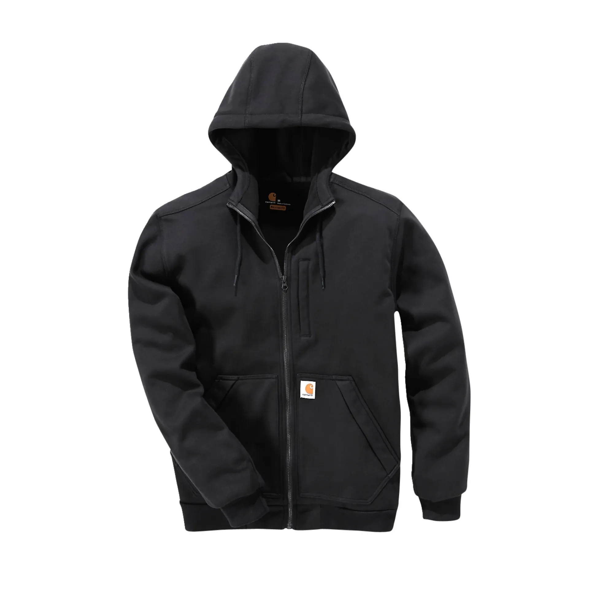 Sale Carhartt WIND FIGHTER HOODED SWEATSHIRT/101759 SWEATJAKKE L SORT