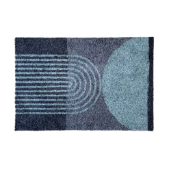 Sale Clean Carpet CC-DESIGN DØRMÅTTE 50X75 CM TURKIS/GRÅ