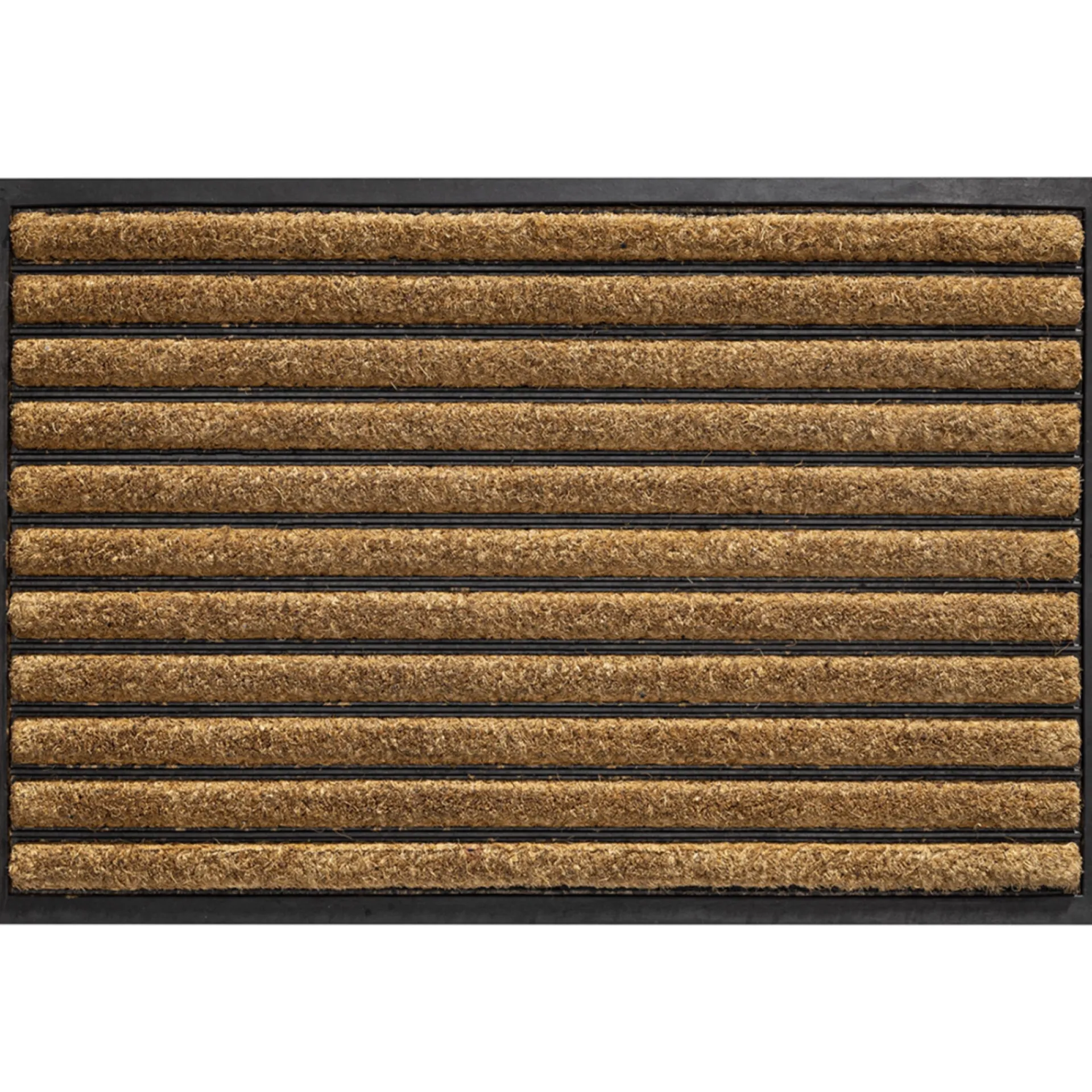 New Clean Carpet GUMMIMÅTTE DØRMÅTTE 40X60 NATUR/SORT