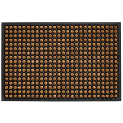 Hot Clean Carpet RUBCO DØRMÅTTE 40 X 60 CM SORT/NATUR