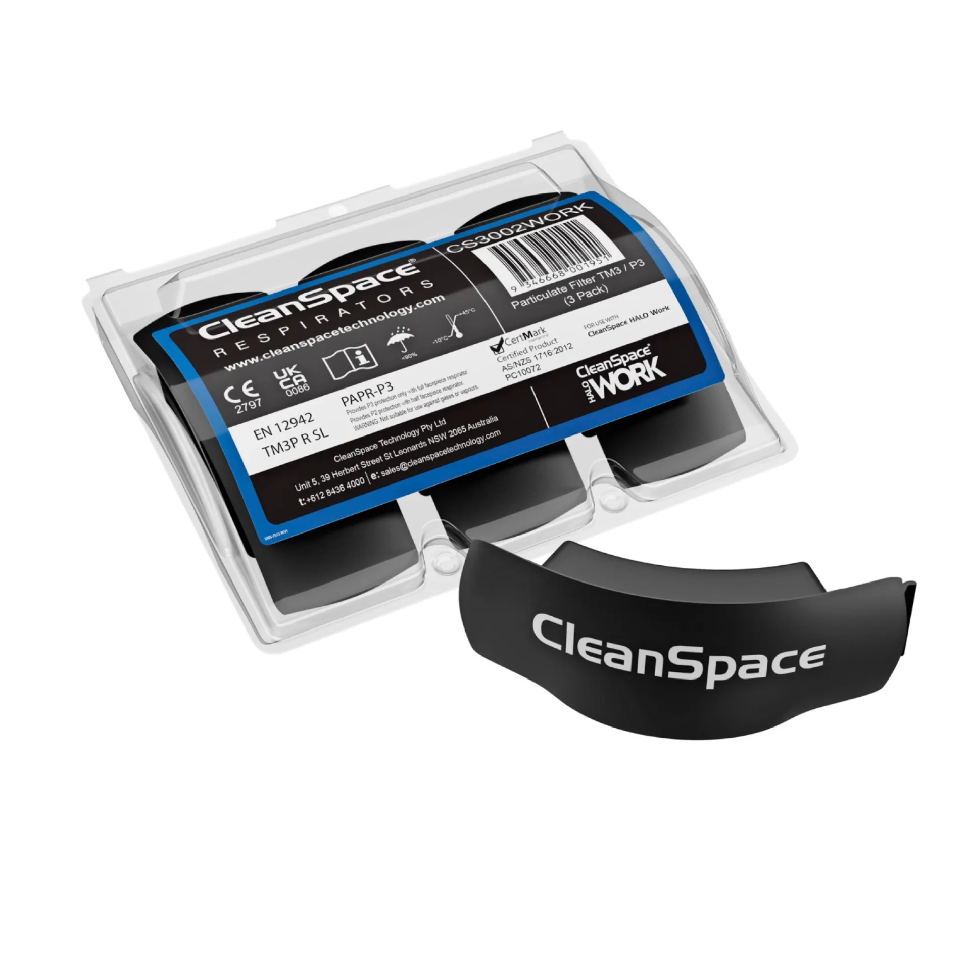 Clearance Cleanspace WORK TM3 P3 PARTIKELFILTER FILTER