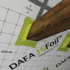 Outlet DAFA AIRSTOP SYSTEM HI-TACK LIME FOLIELINER DAMPSPÆRRETAPE 60 MM X 25 M