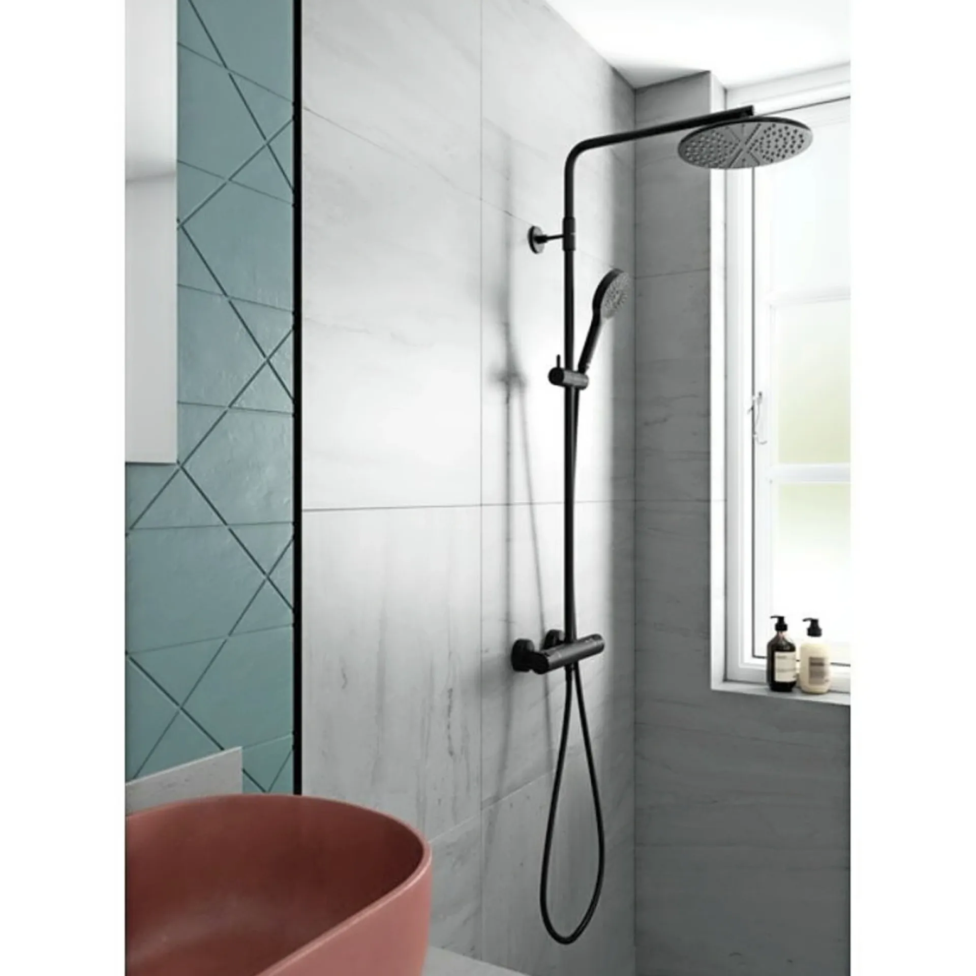 Outlet Damixa SILHOUET BRUSESYSTEM MAT SORT