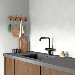 Hot Damixa SILHOUET TOUCHLESS KØKKENARMATUR SORT