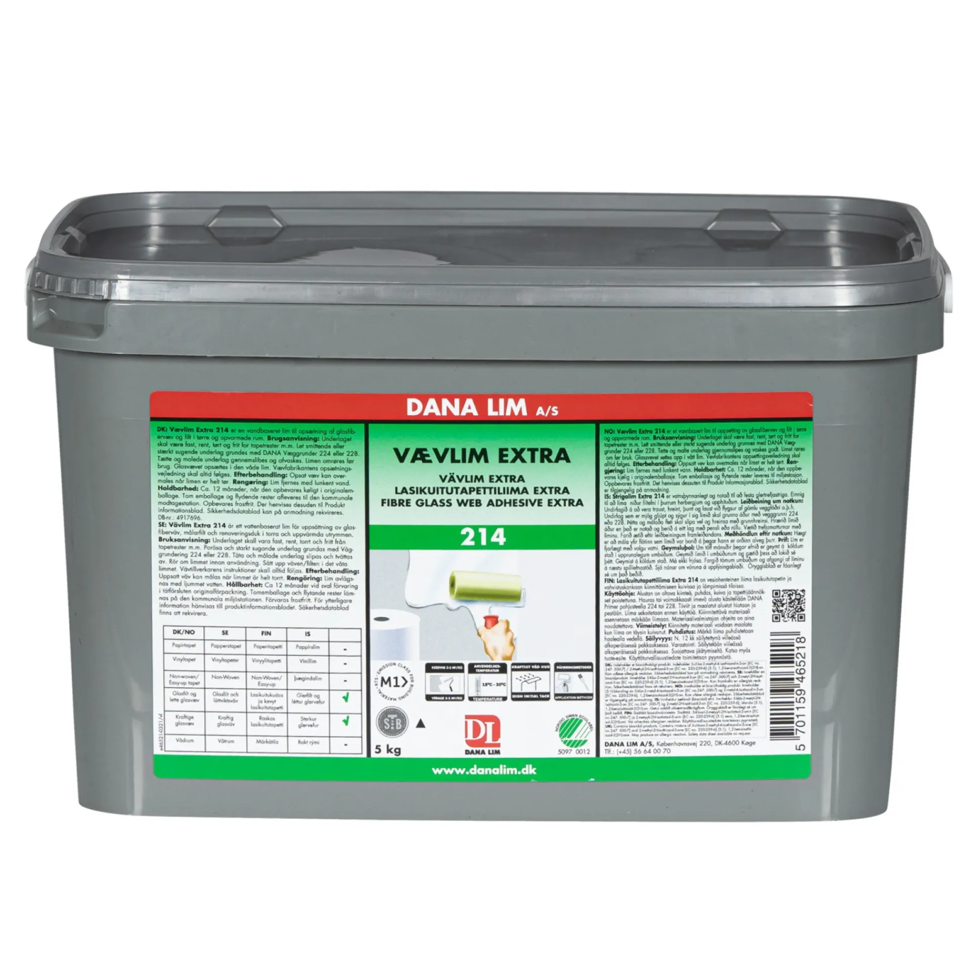 Clearance Dana Lim EKSTRA 214 VÆVLIM 5 KG