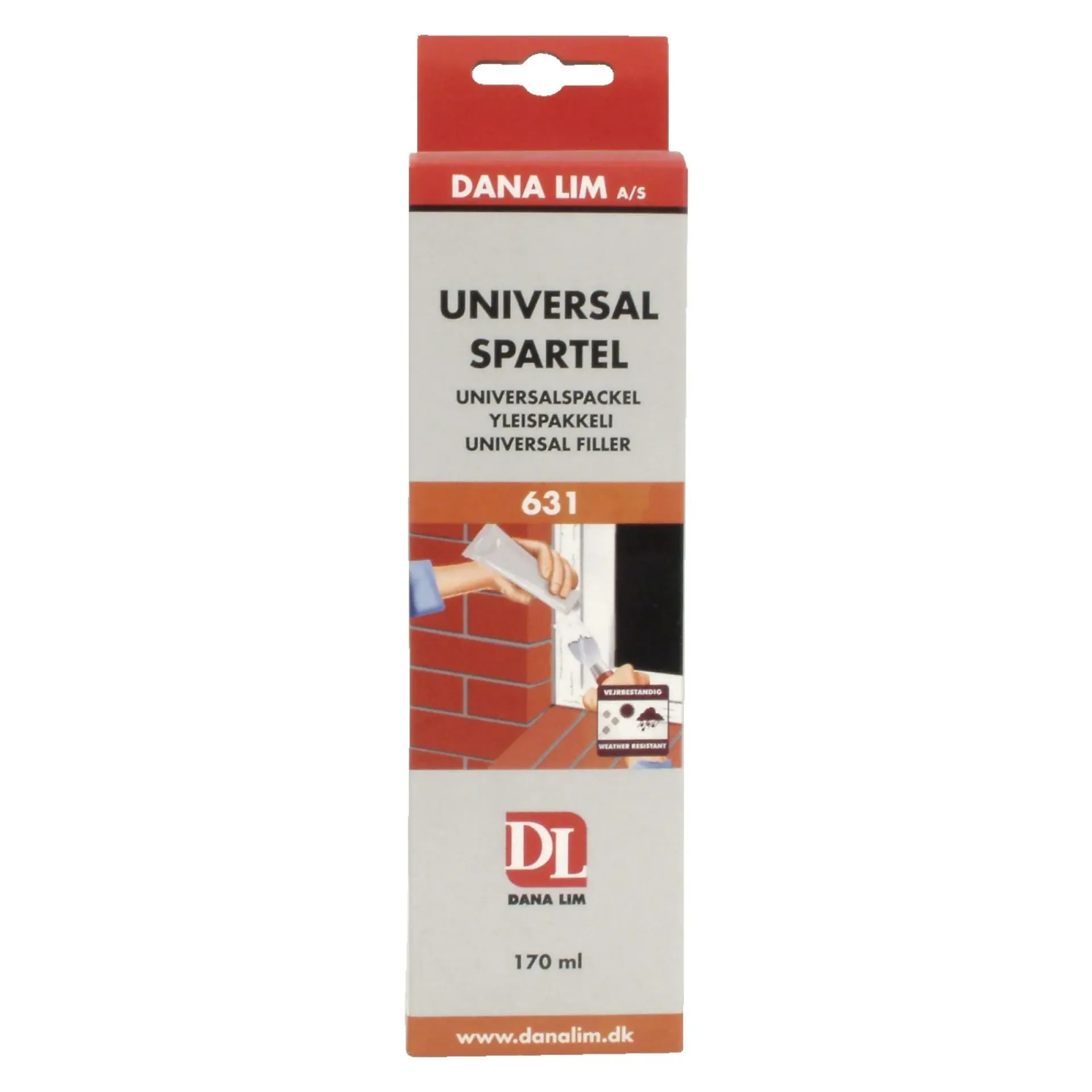 Online Dana Lim UNIVERSAL 631 SPARTELMASSE 170 ML HVID