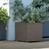 Sale Deroma MILLENIUM 208-623 PLANTEKASSE PLASTIK SANDSTEN 49X49X49 CM