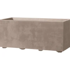 Clearance Deroma MILLENIUM 208-612 PLANTEKASSE PLASTIK SANDSTEN L59 CM