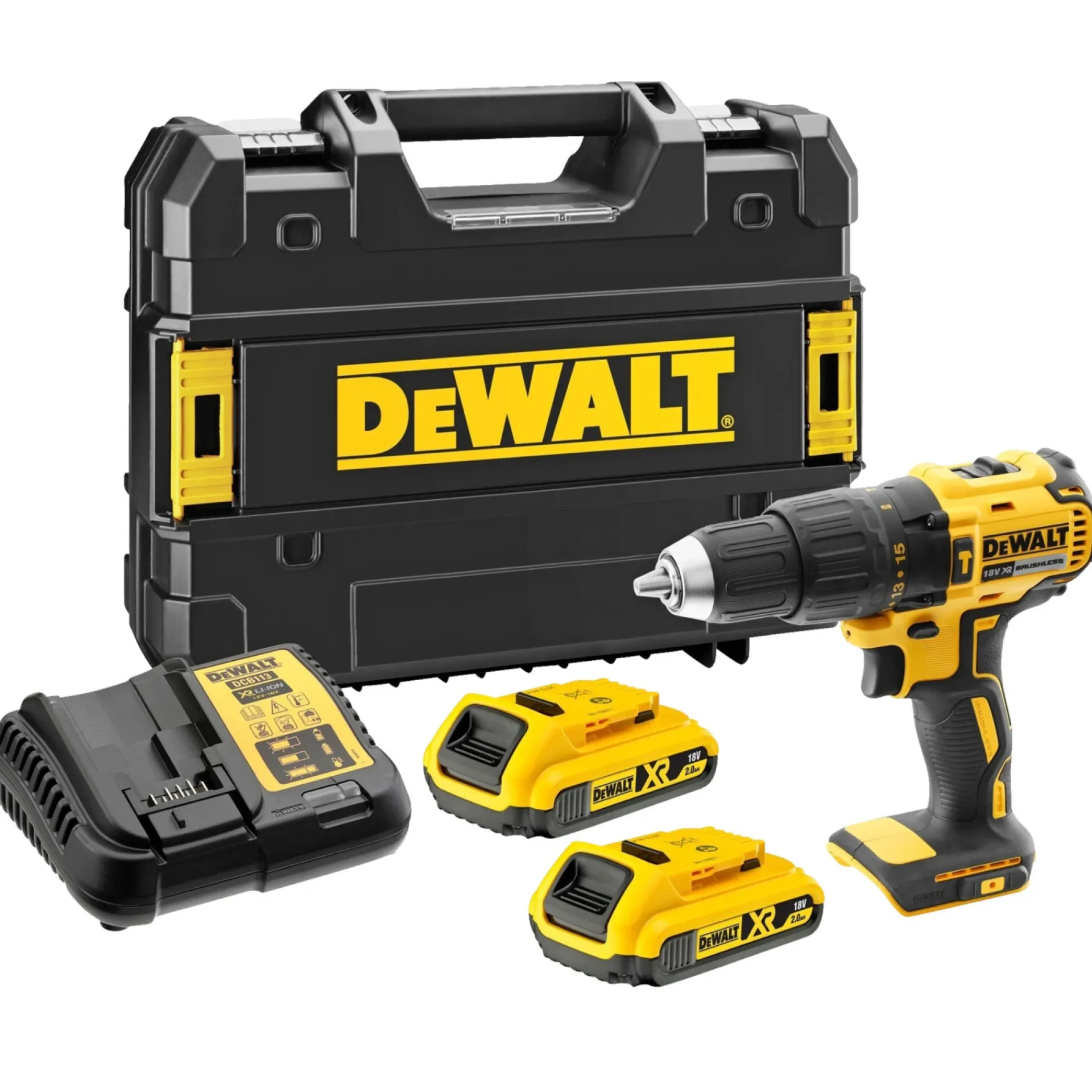 Discount Dewalt DCD778D2T SLAGBOREMASKINE AKKU MED BATTERI OG LADER