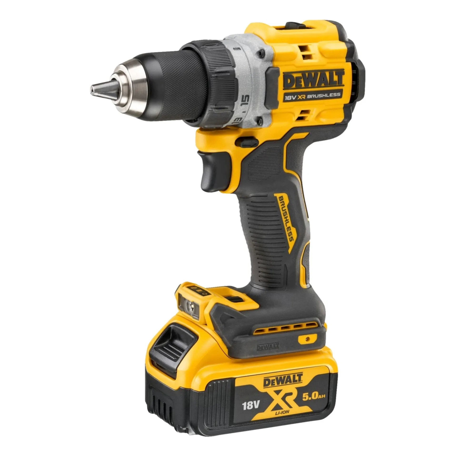 Hot Dewalt DCD800P2T-QW BOREMASKINE AKKU MED BATTERI OG LADER