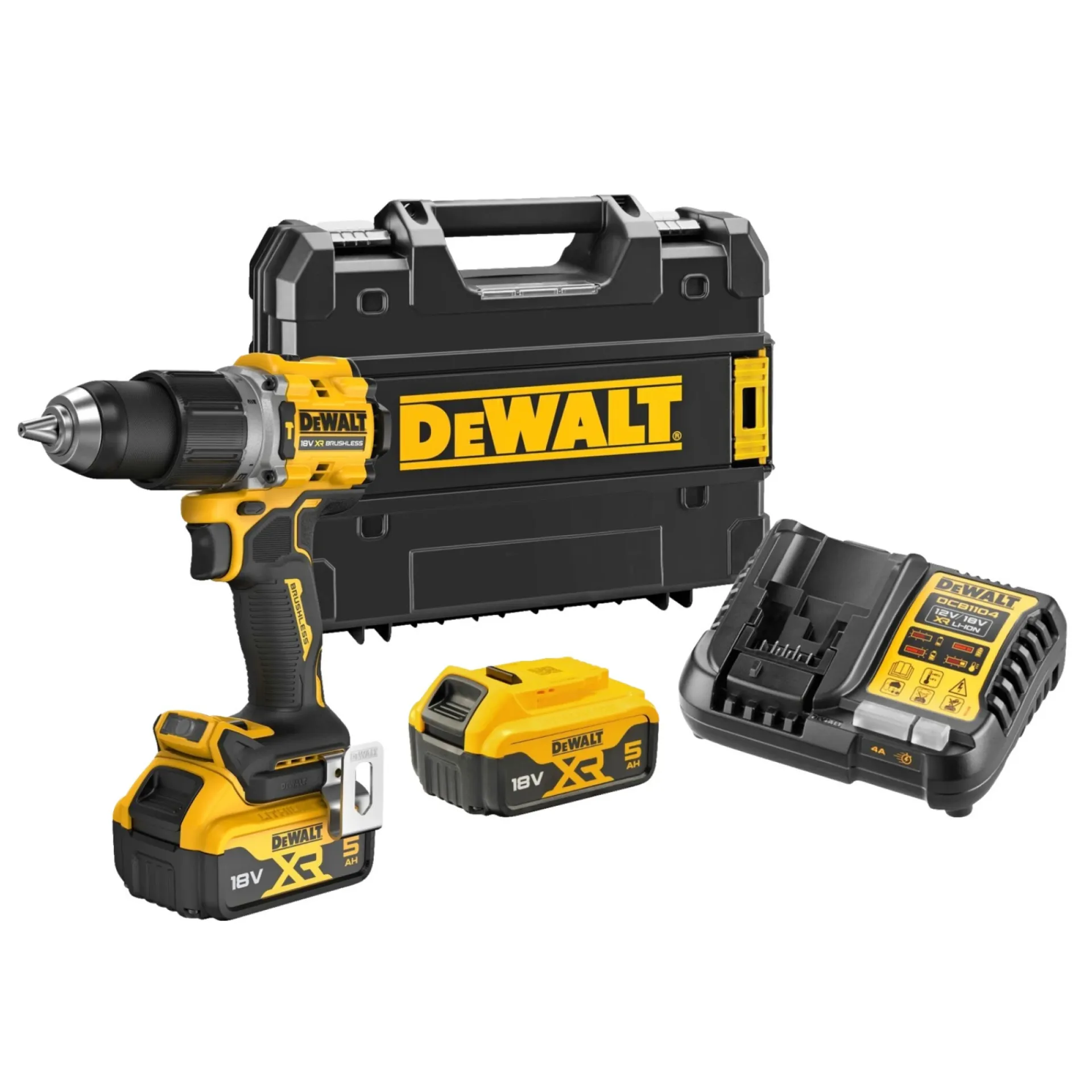 Online Dewalt DCD805P2T-QW SLAGBORE-/SKRUEMASKINE LI-ION BATTERI MED BATTERI OG LADER