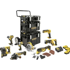 Sale Dewalt DCK853P4 8-PAK SKRUEMASKINESÆT AKKU MED BATTERI OG LADER