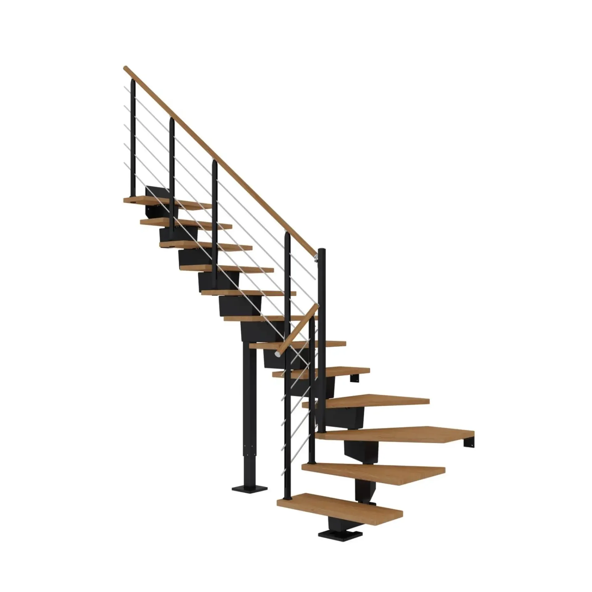 Sale Dolle DUBAI TRAPPE SORT EG DESIGN 14 TRIN