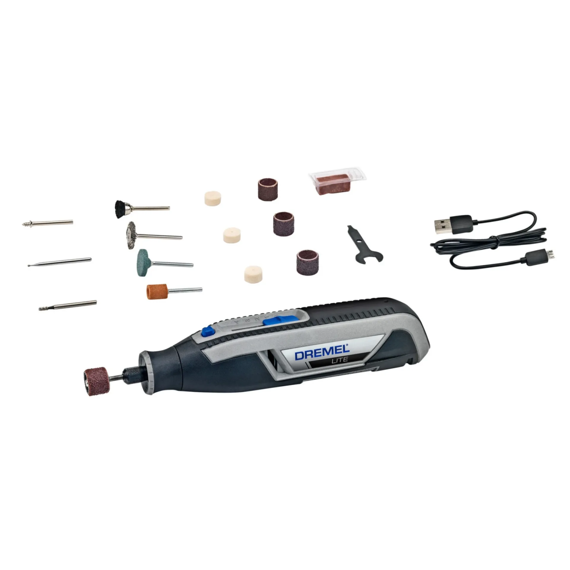 Outlet Dremel ® LITE (7760-15) MULTIVÆRKTØJ AKKU 3,600 V MED BATTERI