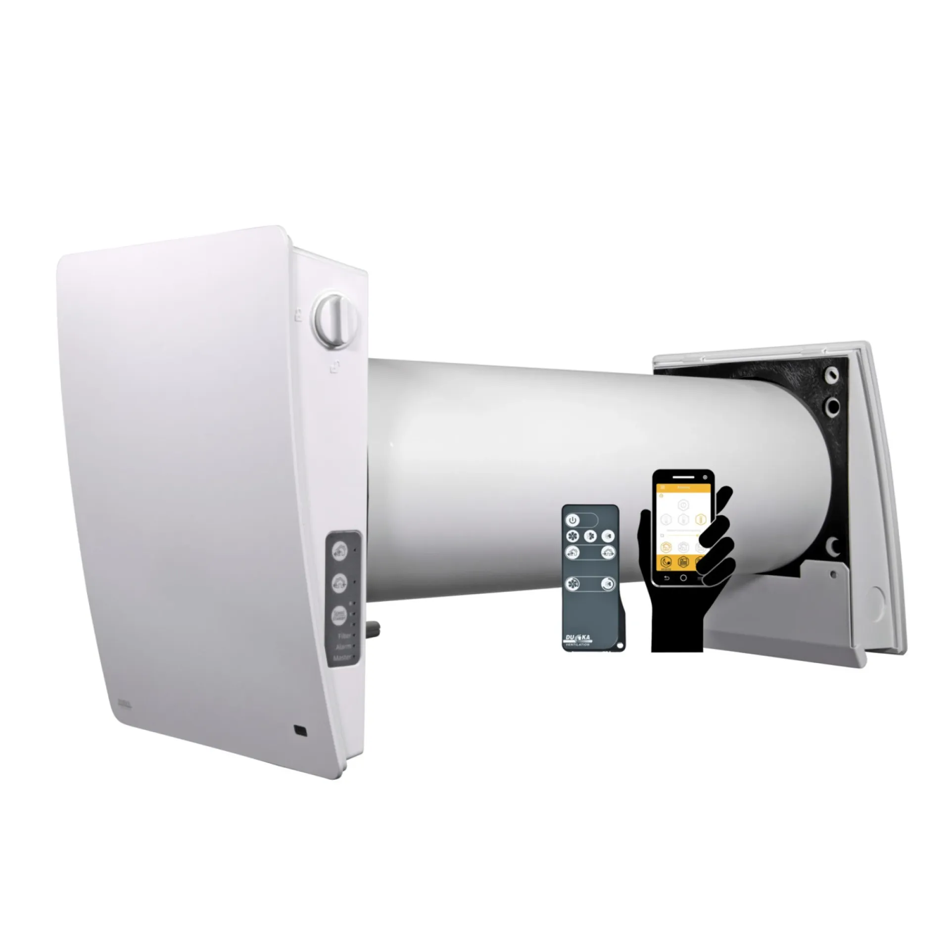 Outlet Duka ONE S6 PLUS WIFI VARMEGENVINDING 160 MM