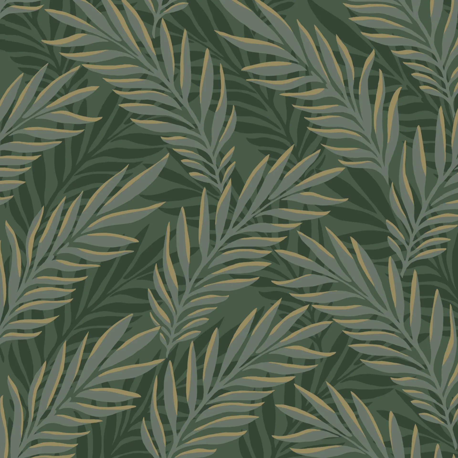 Discount Duro STUDIO 2027 PALMBLAD TAPET 0,53X10 M