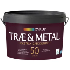 Best Dyrup 50 EKSTRA DÆKKENDE TRÆ- OG METALMALING 750 ML BASE 30